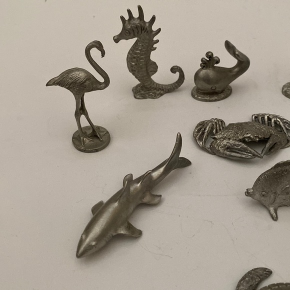 Spoontiques | Art | Vintage 984 Spoontiques Pewter Sea Creatures Lot Of ...